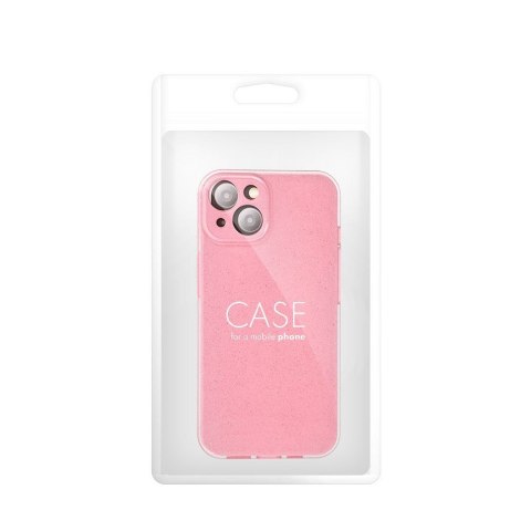 Futerał CLEAR CASE 2 mm BLINK do IPHONE 15 Plus różowy Futerał CLEAR CASE 2 mm BLINK do IPHONE 15 Plus różowy