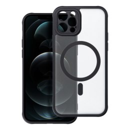 Futerał FULL MATTE MAG COVER kompatybilny z MagSafe do IPHONE 12 Pro czarny