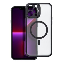 Futerał FULL MATTE MAG COVER kompatybilny z MagSafe do IPHONE 13 Pro Max czarny