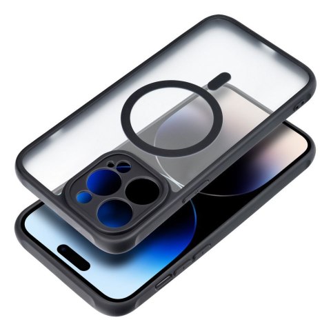 Futerał FULL MATTE MAG COVER kompatybilny z MagSafe do IPHONE 14 Pro czarny Futerał FULL MATTE MAG COVER kompatybilny z MagSafe do IPHONE 14 Pro czarny