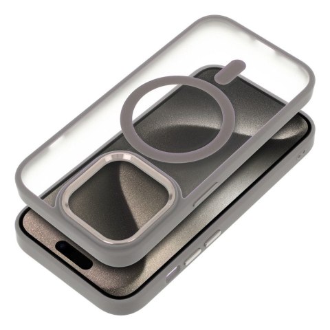 Futerał MATTE MAG COVER kompatybilny z MagSafe do IPHONE 16 Pro tytanowy Futerał MATTE MAG COVER kompatybilny z MagSafe do IPHONE 16 Pro tytanowy