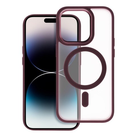 Futerał MATTE MAG COVER kompatybilny z MagSafe do SAMSUNG S25 PLUS czerwony Futerał MATTE MAG COVER kompatybilny z MagSafe do SAMSUNG S25 PLUS czerwony