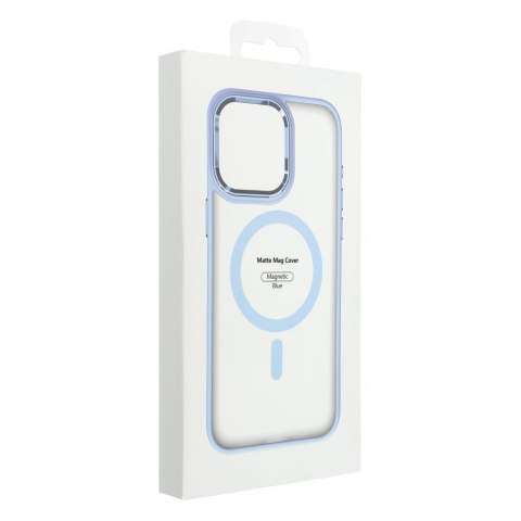 Futerał MATTE MAG COVER kompatybilny z MagSafe do SAMSUNG S25 PLUS niebieski Futerał MATTE MAG COVER kompatybilny z MagSafe do SAMSUNG S25 PLUS niebieski
