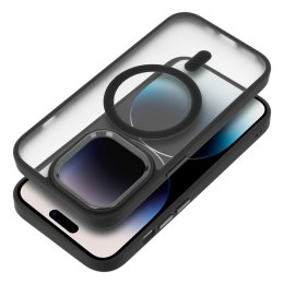 Futerał MATTE MAG COVER kompatybilny z MagSafe do SAMSUNG S25 czarny