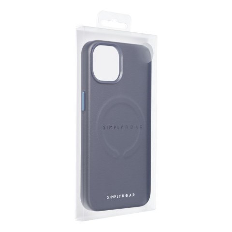 ROAR futerał LEATHER MAG kompatybilny z MagSafe do IPHONE 12 Pro Max Granatowy ROAR futerał LEATHER MAG kompatybilny z MagSafe do IPHONE 12 Pro Max Granatowy
