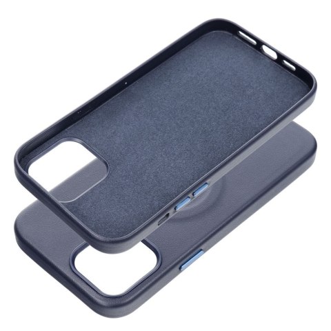 ROAR futerał LEATHER MAG kompatybilny z MagSafe do IPHONE 12 Pro Max Granatowy ROAR futerał LEATHER MAG kompatybilny z MagSafe do IPHONE 12 Pro Max Granatowy