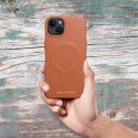 ROAR futerał LEATHER MAG kompatybilny z MagSafe do IPHONE 14 Pro Max Brązowy ROAR futerał LEATHER MAG kompatybilny z MagSafe do IPHONE 14 Pro Max Brązowy