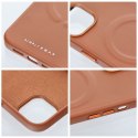 ROAR futerał LEATHER MAG kompatybilny z MagSafe do IPHONE 14 Pro Max Brązowy ROAR futerał LEATHER MAG kompatybilny z MagSafe do IPHONE 14 Pro Max Brązowy