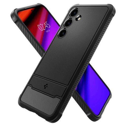 Etui Spigen Rugged Armor na Samsung Galaxy S24 - czarny mat Etui Spigen Rugged Armor na Samsung Galaxy S24 - czarny mat