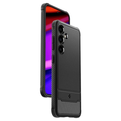 Etui Spigen Rugged Armor na Samsung Galaxy S24 - czarny mat Etui Spigen Rugged Armor na Samsung Galaxy S24 - czarny mat