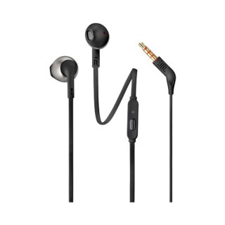 Słuchawki przewodowe JBL T205 douszne mini jack 3.5mm - czarne