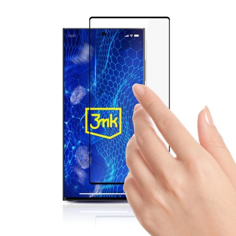 Szkło 9H 3mk HardGlass Max Lite™ na Samsung Galaxy S23 Ultra Szkło 9H 3mk HardGlass Max Lite™ na Samsung Galaxy S23 Ultra