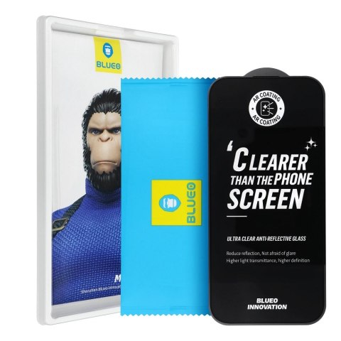 Szkło Hartowane 5D Mr. Monkey Glass - Apple iPhone 16 Pro Max czarny (Strong Premium AR) Szkło Hartowane 5D Mr. Monkey Glass - Apple iPhone 16 Pro Max czarny (Strong Premium AR)