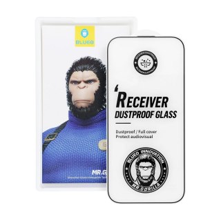 Szkło Hartowane 5D Mr. Monkey Glass - Apple iPhone 16 czarny (Strong Dustproof)