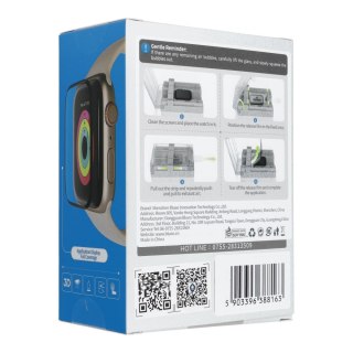 Szkło Hartowane 5D Mr. Monkey Glass - do Apple Watch 10 42MM czarny (Strong HD)