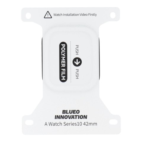 Szkło Hartowane 5D Mr. Monkey Glass - do Apple Watch 10 42MM czarny (Strong HD) Szkło Hartowane 5D Mr. Monkey Glass - do Apple Watch 10 42MM czarny (Strong HD)