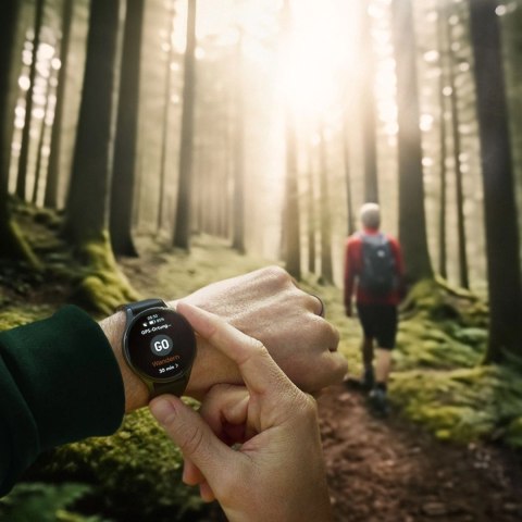 Smartwatch Hama 8900 GPS AMOLED 1.43" z paskiem silikonowym - czarny Smartwatch Hama 8900 GPS AMOLED 1.43" z paskiem silikonowym - czarny