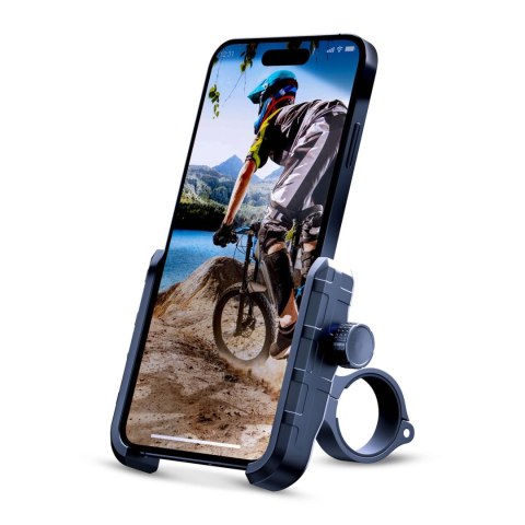 Uchwyt 3mk Steel Bike Holder rowerowy do telefonu - czarny Uchwyt 3mk Steel Bike Holder rowerowy do telefonu - czarny