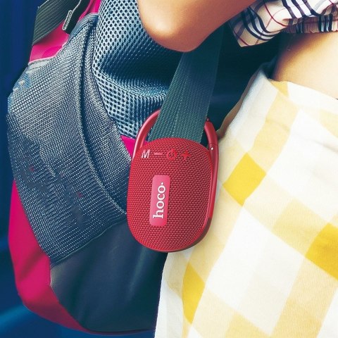 HOCO głośnik bluetooth HC17 czerwony HOCO głośnik bluetooth HC17 czerwony