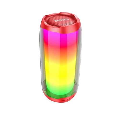 Głośnik bluetooth LED 10W 4h Hoco HC8 czerwony Głośnik bluetooth LED 10W 4h Hoco HC8 czerwony