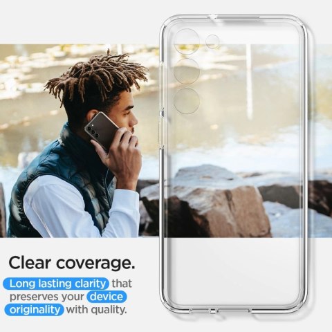 Etui Spigen Ultra Hybrid na Samsung Galaxy S23 - przezroczyste Etui Spigen Ultra Hybrid na Samsung Galaxy S23 - przezroczyste