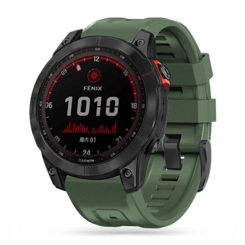 Pasek Tech-Protect IconBand na Garmin Fenix 5 / 6 / 6 Pro / 7 - zielony Pasek Tech-Protect IconBand na Garmin Fenix 5 / 6 / 6 Pro / 7 - zielony