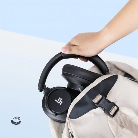 Słuchawki bezprzewodowe Tronsmart SOUNFII Q20S Hybrid ANC z aktywną redukcją hałasu - czarne Słuchawki bezprzewodowe Tronsmart SOUNFII Q20S Hybrid ANC z aktywną redukcją hałasu - czarne