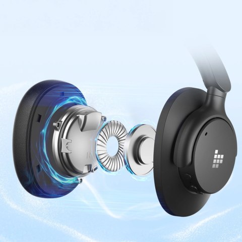 Słuchawki bezprzewodowe Tronsmart SOUNFII Q20S Hybrid ANC z aktywną redukcją hałasu - czarne Słuchawki bezprzewodowe Tronsmart SOUNFII Q20S Hybrid ANC z aktywną redukcją hałasu - czarne