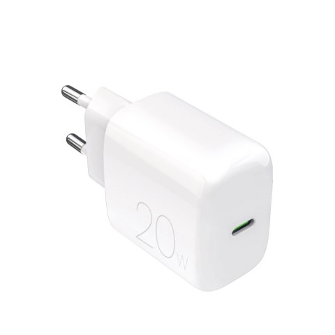 Ładowarka sieciowa Puro PROLITE 20W USB-C - biała Ładowarka sieciowa Puro PROLITE 20W USB-C - biała