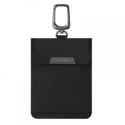 Antykradzieżowe etui Spigen Pouch Keyless RFID Signal Blocker - czarne Antykradzieżowe etui Spigen Pouch Keyless RFID Signal Blocker - czarne