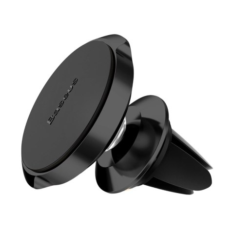 Uchwyt Baseus Small Ears Series SUER-A01 magnetyczny samochodowy na kratkę wentylacyjną - czarny Uchwyt Baseus Small Ears Series SUER-A01 magnetyczny samochodowy na kratkę wentylacyjną - czarny