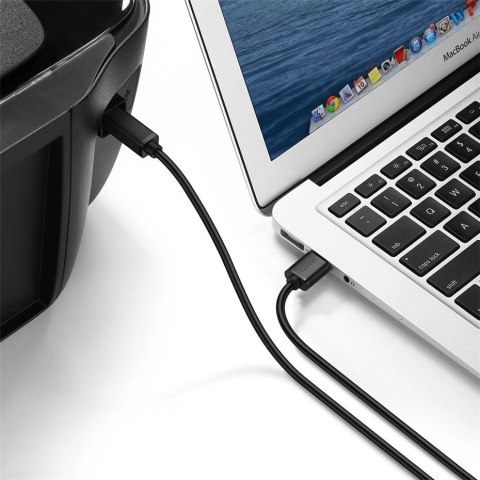 Ugreen kabel przewód USB - USB Typ B (kabel do drukarki) 3m czarny (10351) Ugreen kabel przewód USB - USB Typ B (kabel do drukarki) 3m czarny (10351)