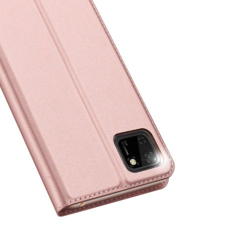 DUX DUCIS Skin Pro kabura etui pokrowiec z klapką Huawei Y5p różowy DUX DUCIS Skin Pro kabura etui pokrowiec z klapką Huawei Y5p różowy
