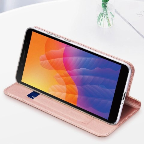 DUX DUCIS Skin Pro kabura etui pokrowiec z klapką Huawei Y5p różowy DUX DUCIS Skin Pro kabura etui pokrowiec z klapką Huawei Y5p różowy
