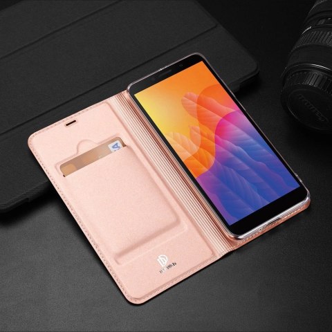 DUX DUCIS Skin Pro kabura etui pokrowiec z klapką Huawei Y5p różowy DUX DUCIS Skin Pro kabura etui pokrowiec z klapką Huawei Y5p różowy
