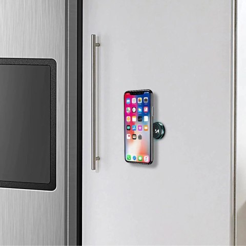 Wozinsky samoprzylepny magnetyczny uchwyt samochodowy na deskę rozdzielczą czarny (WMH-02) Wozinsky samoprzylepny magnetyczny uchwyt samochodowy na deskę rozdzielczą czarny (WMH-02)