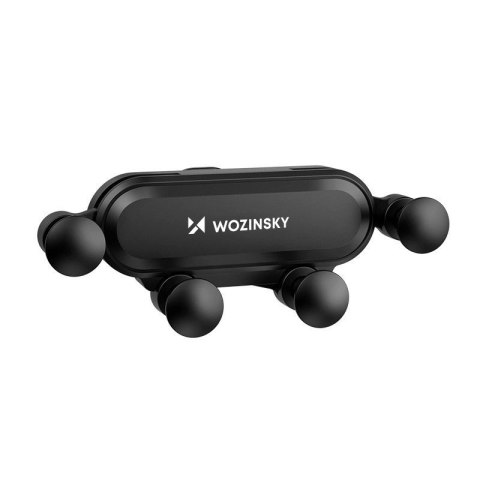 Wozinsky uchwyt na telefon do samochodu grawitacyjny na kratkę wentylacyjną czarny (WCH-05) Wozinsky uchwyt na telefon do samochodu grawitacyjny na kratkę wentylacyjną czarny (WCH-05)
