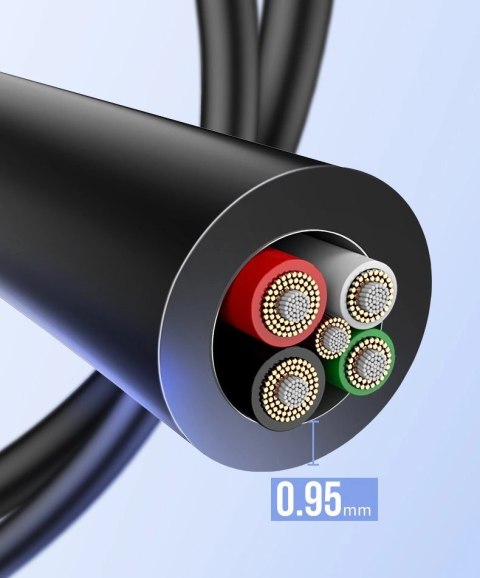 Ugreen kabel przewód USB - mini USB 480 Mbps 2 m czarny (US132 30472) Ugreen kabel przewód USB - mini USB 480 Mbps 2 m czarny (US132 30472)