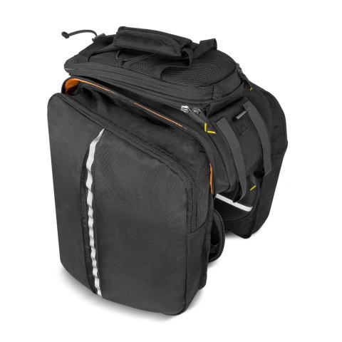 Wozinsky duża torba rowerowa na bagażnik 35l + pokrowiec przeciwdeszczowy czarny (WBB19BK) Wozinsky duża torba rowerowa na bagażnik 35l + pokrowiec przeciwdeszczowy czarny (WBB19BK)