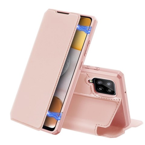 DUX DUCIS Skin X kabura etui pokrowiec z klapką Samsung Galaxy A42 5G różowy DUX DUCIS Skin X kabura etui pokrowiec z klapką Samsung Galaxy A42 5G różowy