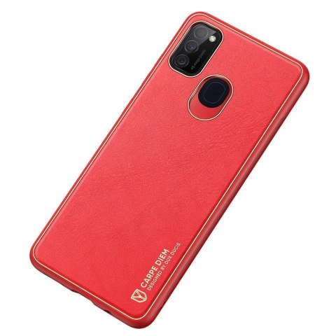 Dux Ducis Yolo eleganckie etui pokrowiec ze skóry ekologicznej Samsung Galaxy M30s czerwony Dux Ducis Yolo eleganckie etui pokrowiec ze skóry ekologicznej Samsung Galaxy M30s czerwony