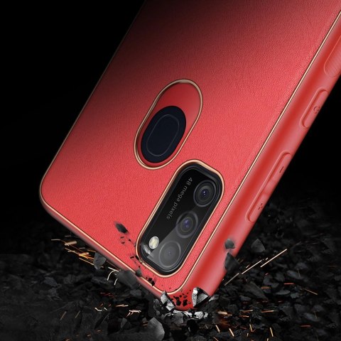 Dux Ducis Yolo eleganckie etui pokrowiec ze skóry ekologicznej Samsung Galaxy M30s czerwony Dux Ducis Yolo eleganckie etui pokrowiec ze skóry ekologicznej Samsung Galaxy M30s czerwony