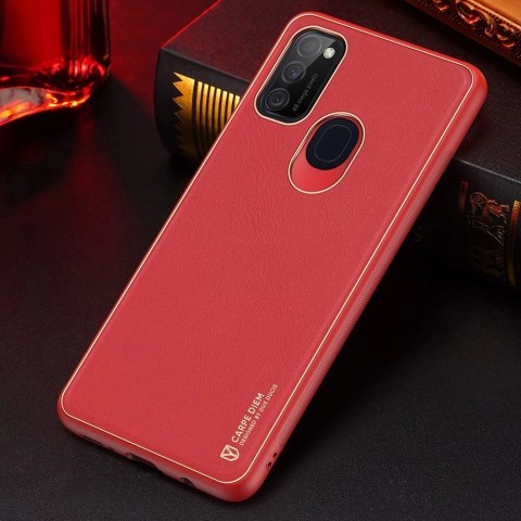 Dux Ducis Yolo eleganckie etui pokrowiec ze skóry ekologicznej Samsung Galaxy M30s czerwony Dux Ducis Yolo eleganckie etui pokrowiec ze skóry ekologicznej Samsung Galaxy M30s czerwony