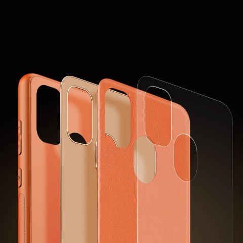 Dux Ducis Yolo eleganckie etui pokrowiec ze skóry ekologicznej Samsung Galaxy M30s pomarańczowy Dux Ducis Yolo eleganckie etui pokrowiec ze skóry ekologicznej Samsung Galaxy M30s pomarańczowy