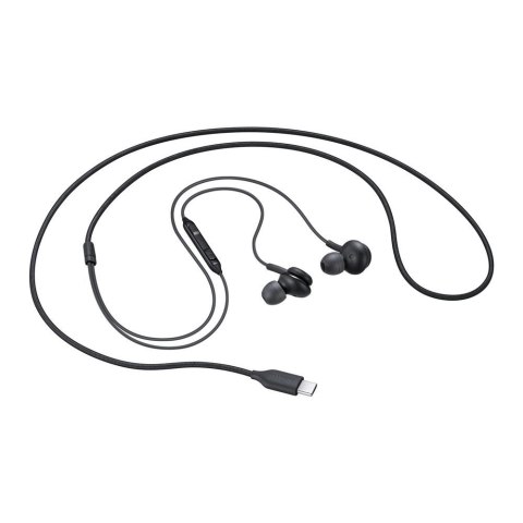Słuchawki Samsung AKG EO-IC100BBEGEU przewodowe dokanałowe USB-C - czarne Słuchawki Samsung AKG EO-IC100BBEGEU przewodowe dokanałowe USB-C - czarne
