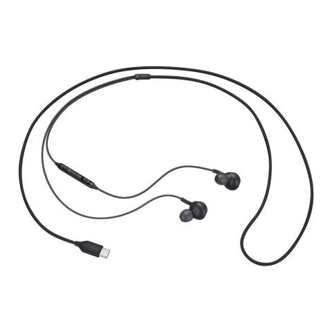 Słuchawki Samsung AKG EO-IC100BBEGEU przewodowe dokanałowe USB-C - czarne Słuchawki Samsung AKG EO-IC100BBEGEU przewodowe dokanałowe USB-C - czarne