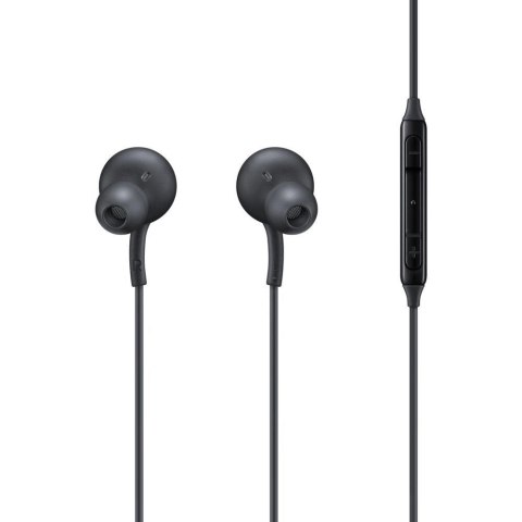 Słuchawki Samsung AKG EO-IC100BBEGEU przewodowe dokanałowe USB-C - czarne Słuchawki Samsung AKG EO-IC100BBEGEU przewodowe dokanałowe USB-C - czarne