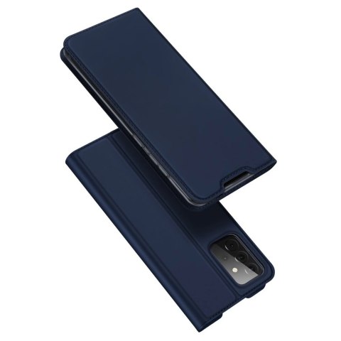 DUX DUCIS Skin Pro kabura etui pokrowiec z klapką Samsung Galaxy A72 4G niebieski DUX DUCIS Skin Pro kabura etui pokrowiec z klapką Samsung Galaxy A72 4G niebieski