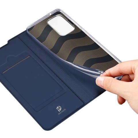 DUX DUCIS Skin Pro kabura etui pokrowiec z klapką Samsung Galaxy A72 4G niebieski DUX DUCIS Skin Pro kabura etui pokrowiec z klapką Samsung Galaxy A72 4G niebieski