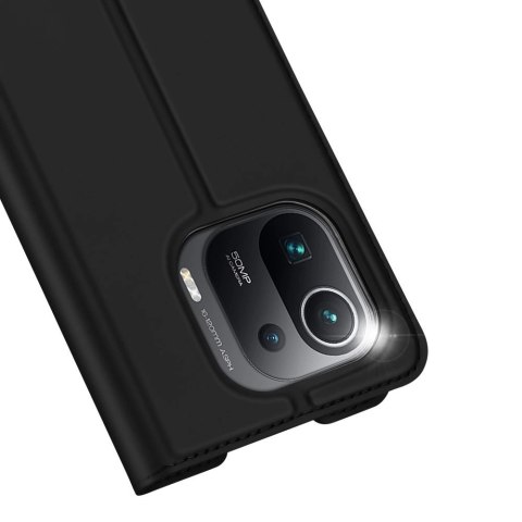DUX DUCIS Skin Pro kabura etui pokrowiec z klapką Xiaomi Mi 11 Pro czarny DUX DUCIS Skin Pro kabura etui pokrowiec z klapką Xiaomi Mi 11 Pro czarny